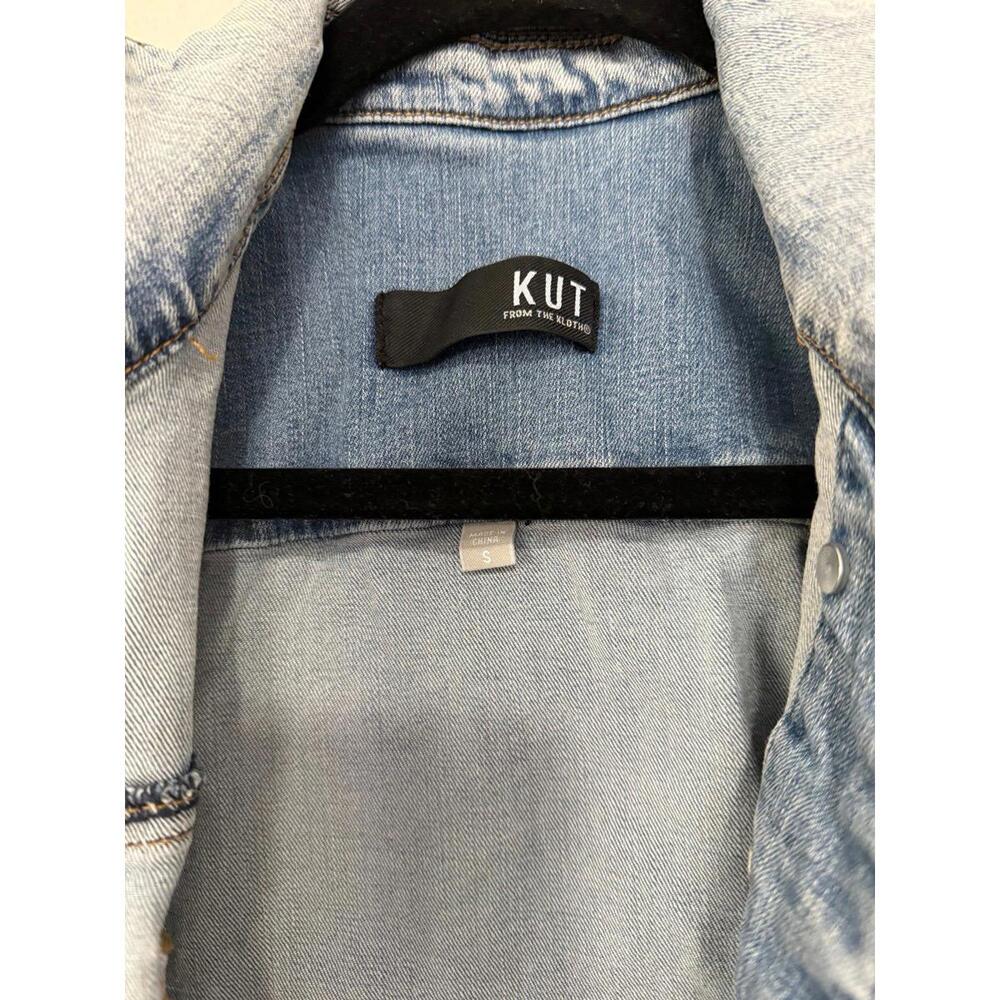 Kut from the cloth jean jacket size small - Picture 3 of 3